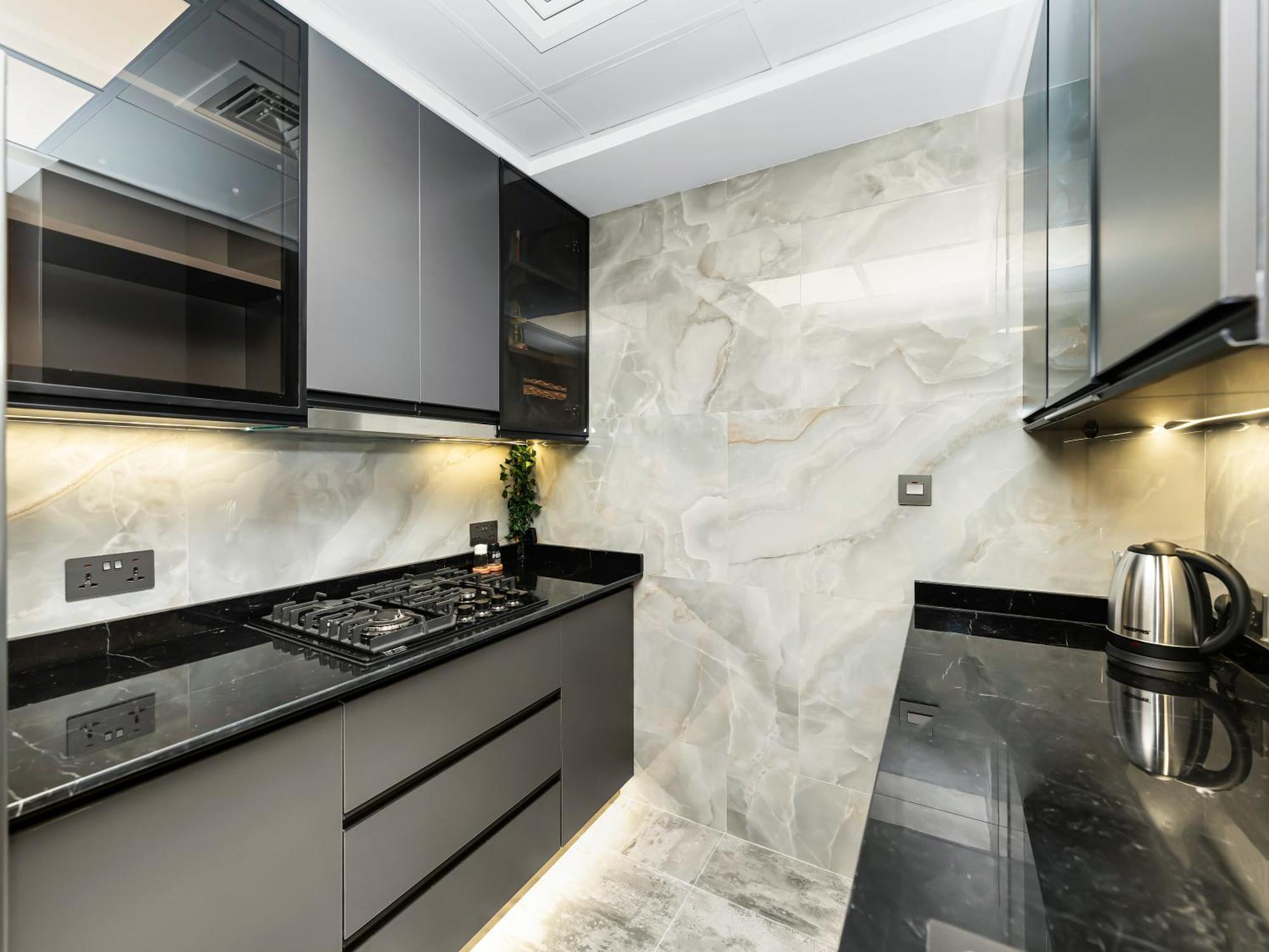 Stylish 1bhk Balcony With Canal View Near Shoba Metro Station Apartment *